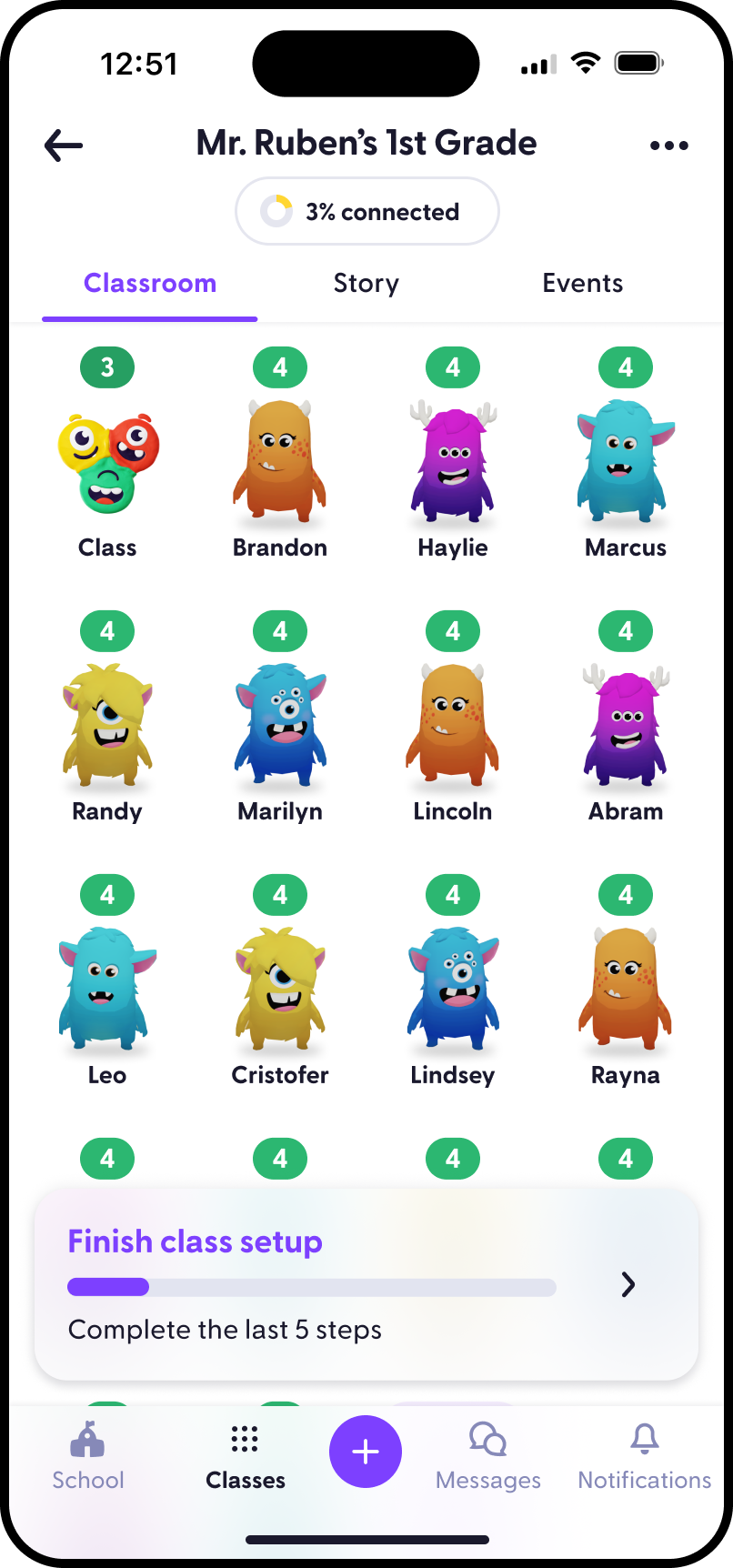 Teacher onboarding checklist classroom screen